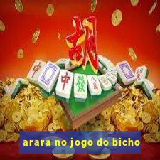 arara no jogo do bicho